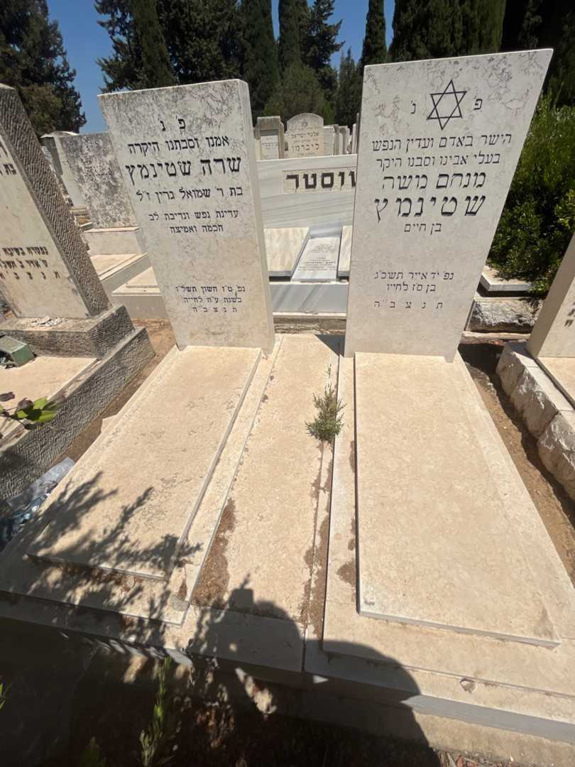 קברו של מנחם משה שטינמץ. תמונה 2