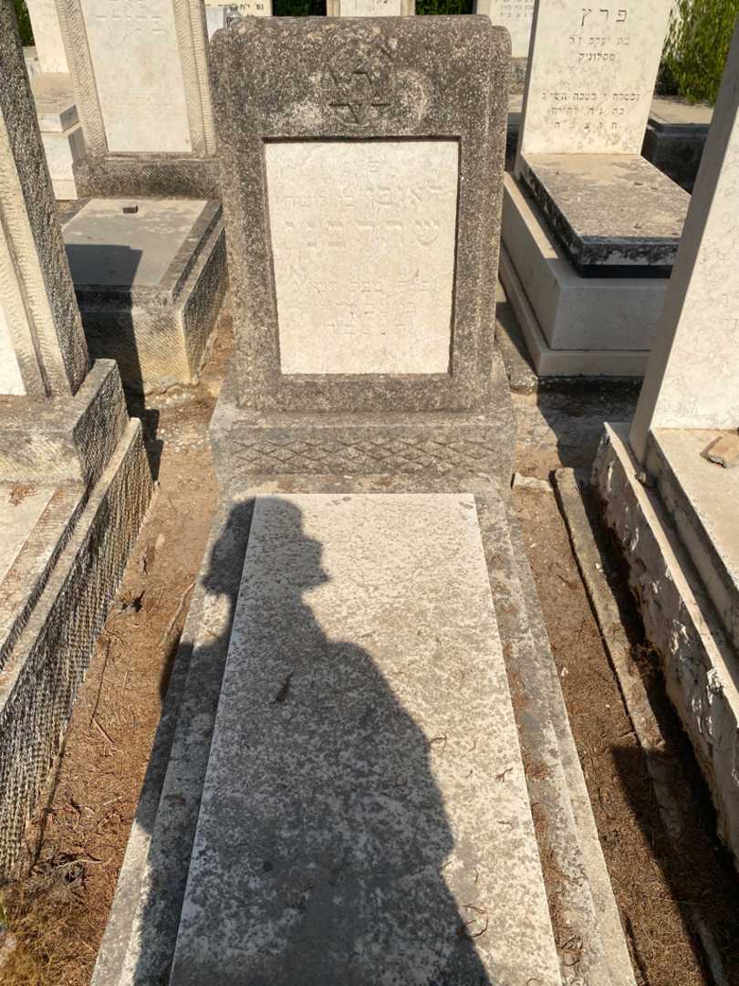 קברו של ראובן שהרבני. תמונה 1