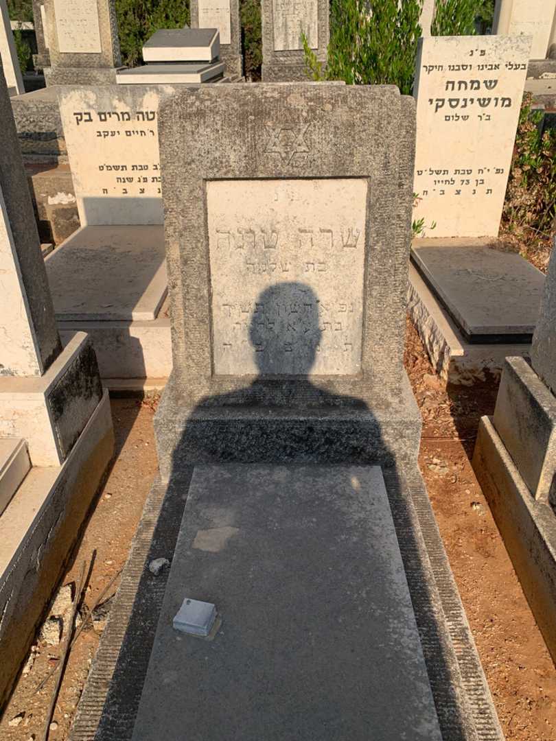 קברו של שרה טוניה