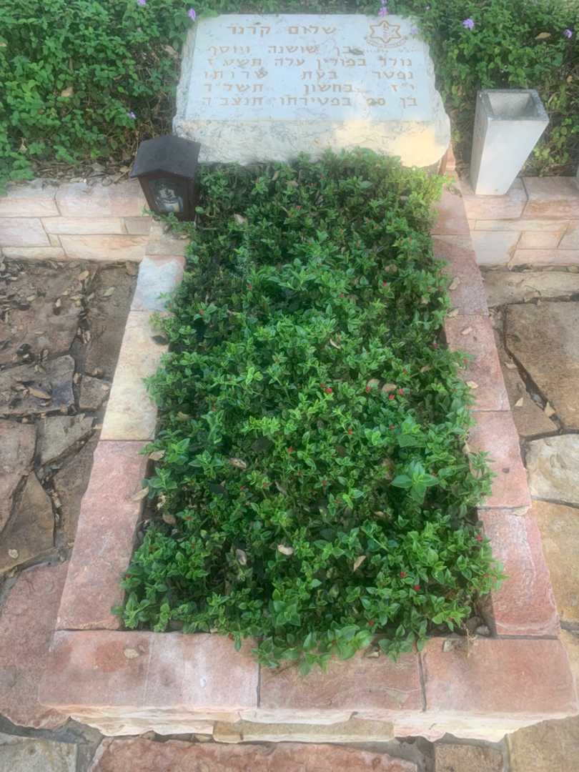 קברו של שלום קרנר