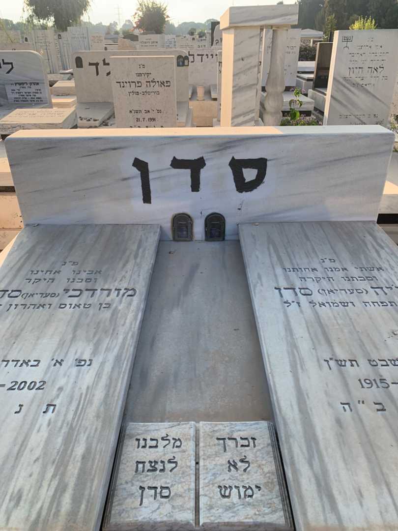 קברו של נג׳יה סדן סעדיאן. תמונה 1