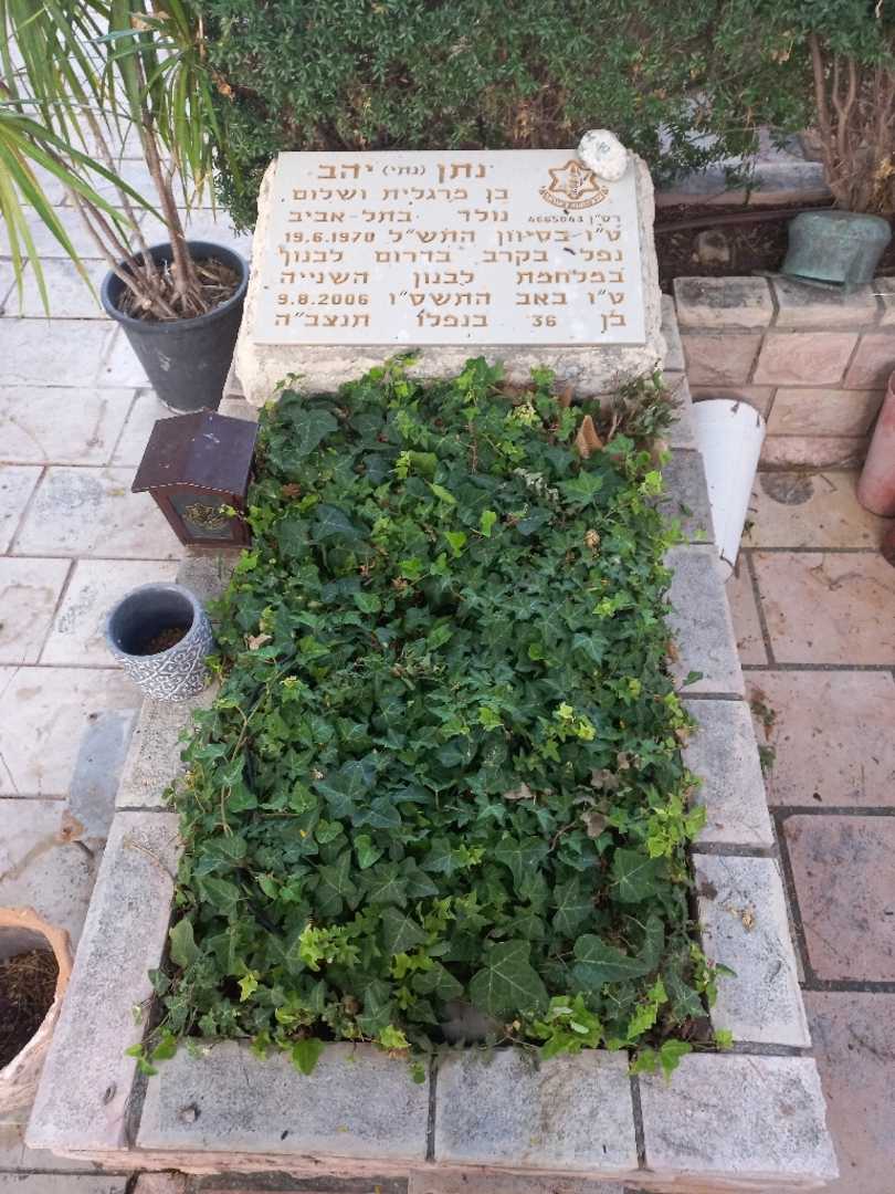קברו של נתן "נתי" יהב