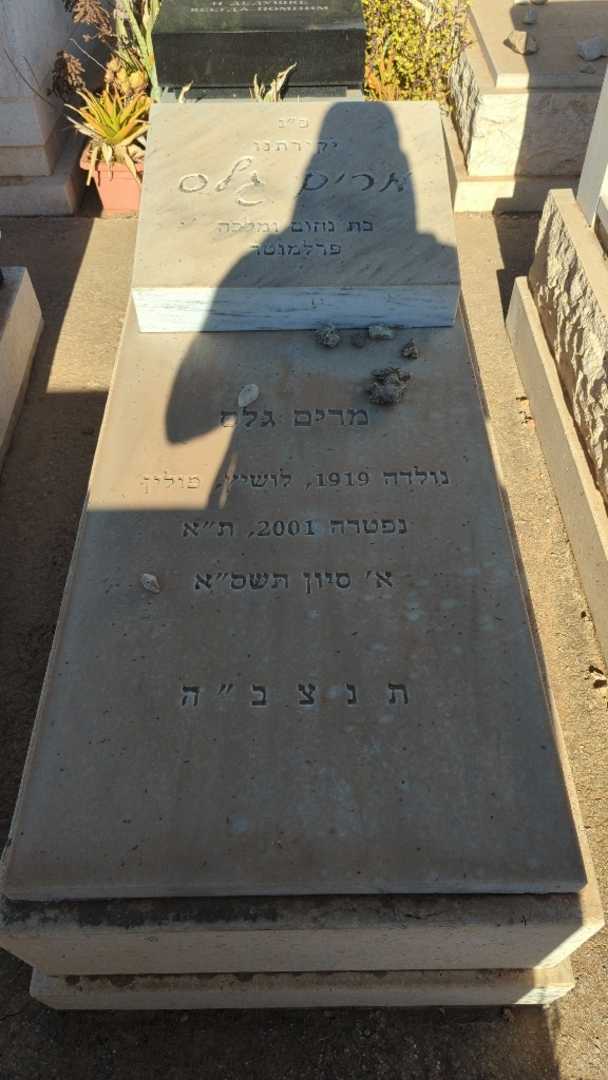 קברו של מרים גלס