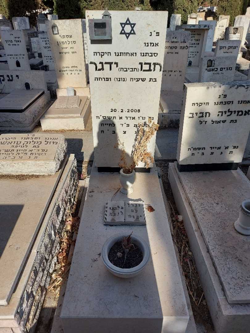 קברו של חבו "חביבה" ידגר. תמונה 1