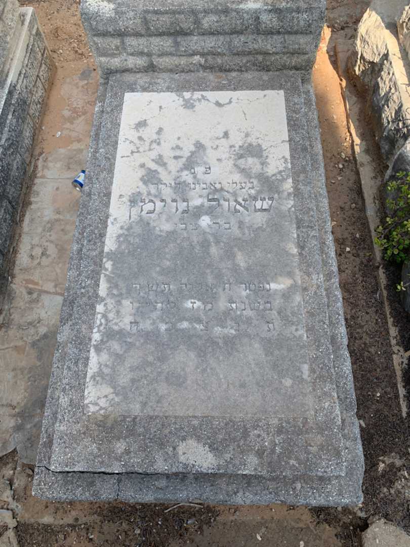 קברו של שאול נוימן. תמונה 2