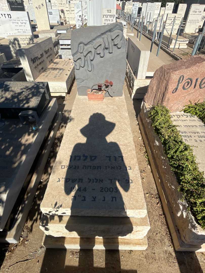 קברו של דוד "דוידק'ה" סלמן