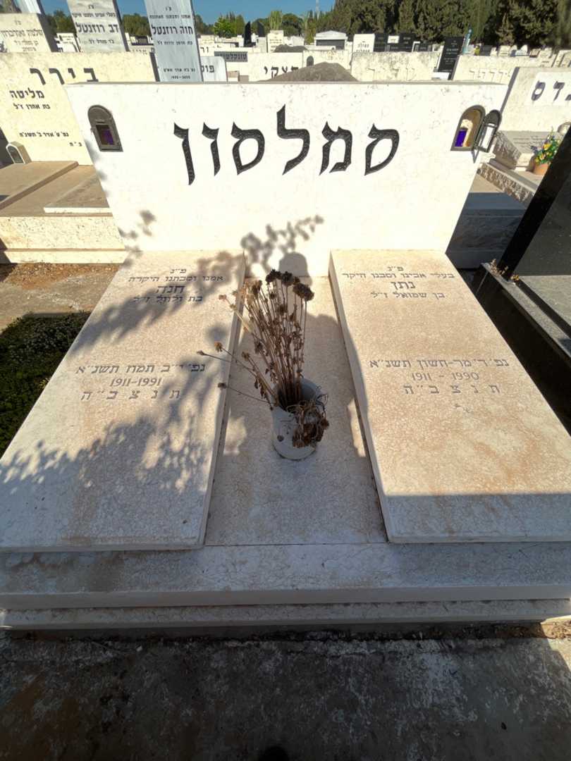 קברו של נתן סמלסון. תמונה 1
