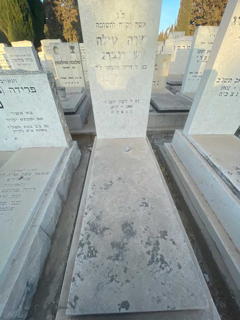 קברו של שרה טילה שטרנברג