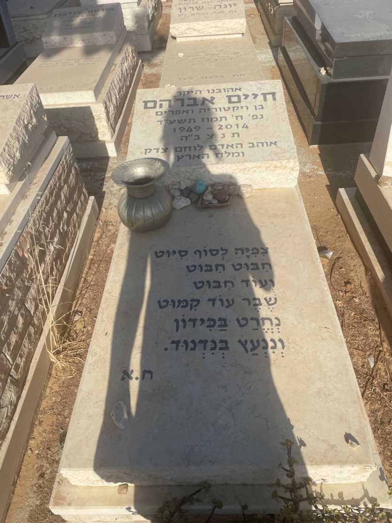קברו של חיים אברהם