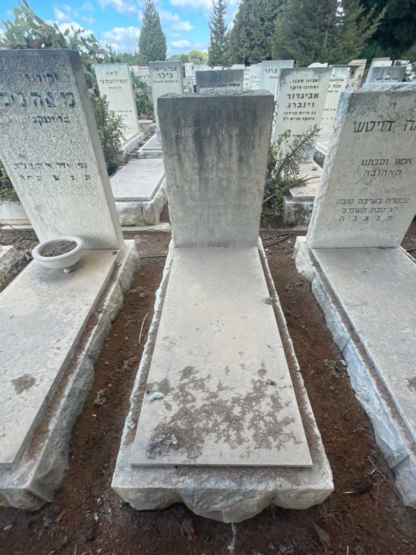 קברו של דוד דויטש