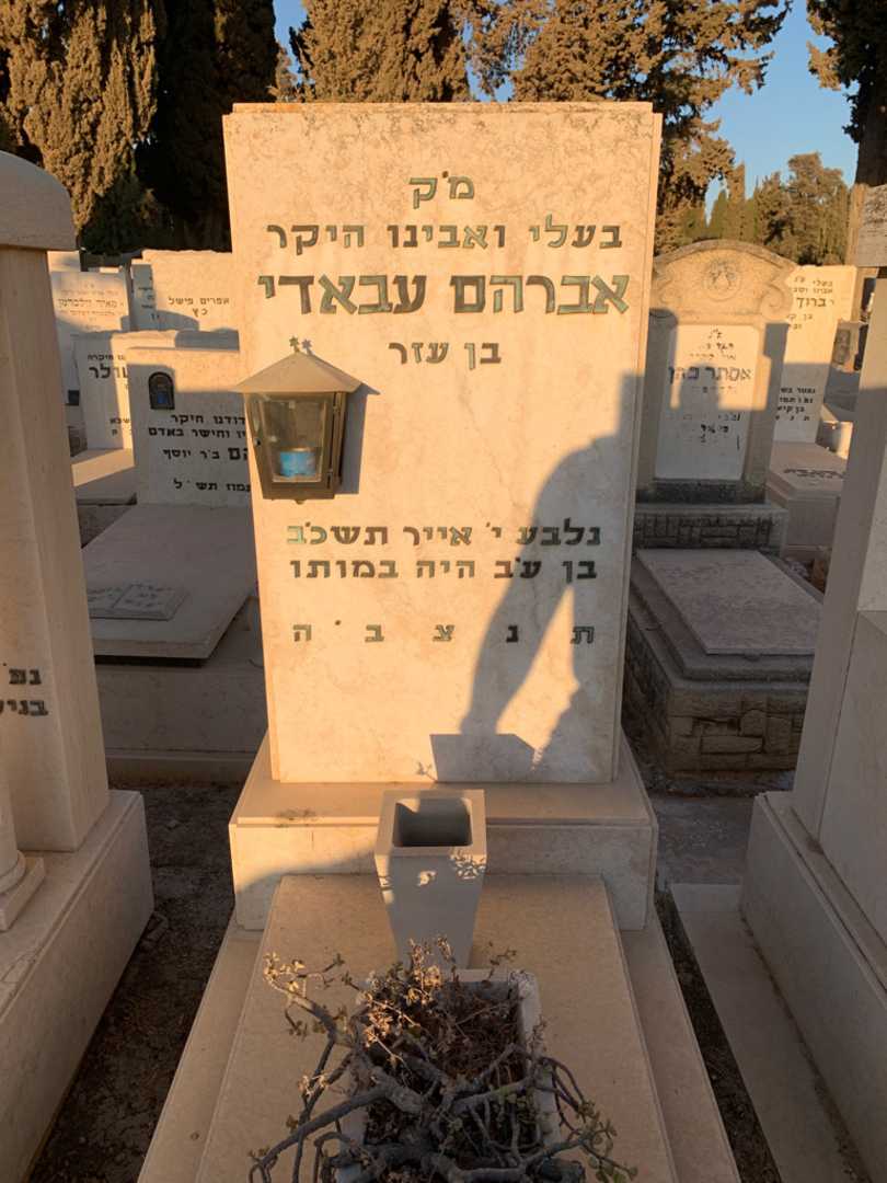 קברו של אברהם עבאדי