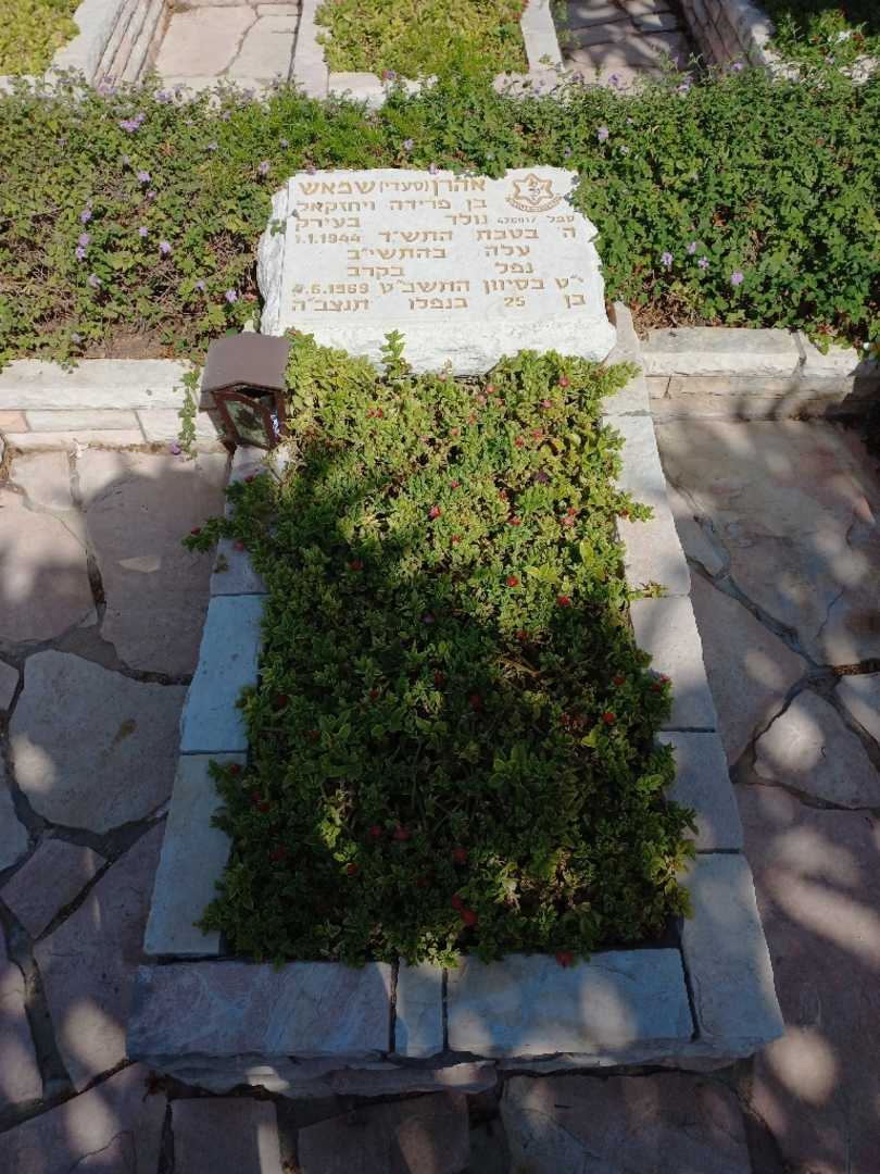 קברו של אהרן "סעדי" שמאש