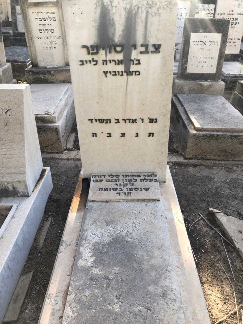 קברו של צבי סויפר