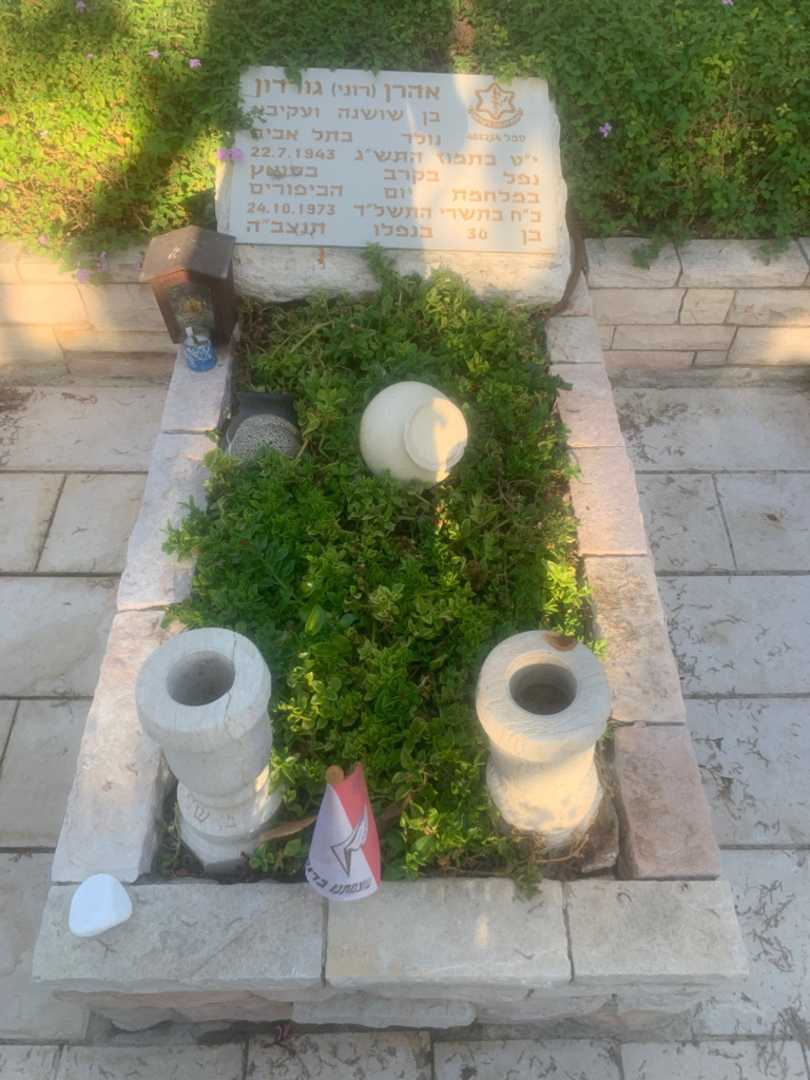 קברו של אהרן "רוני" גורדון