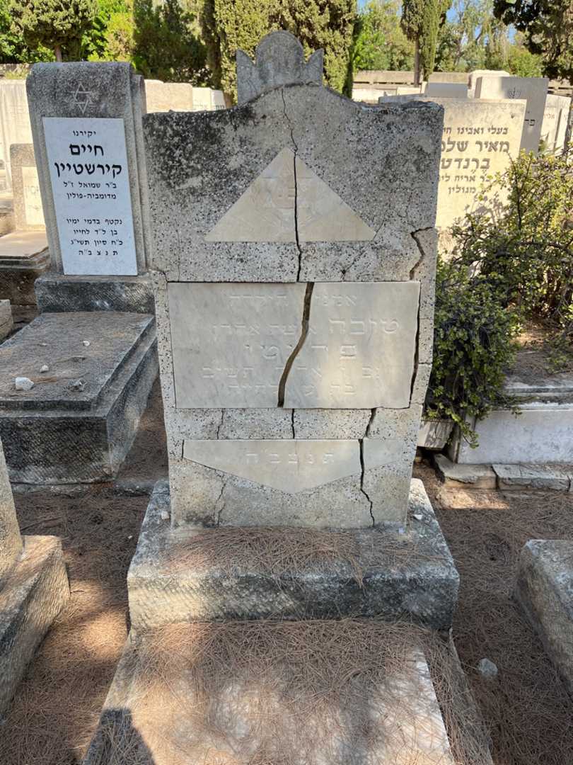 קברו של טובה פרצטי. תמונה 2
