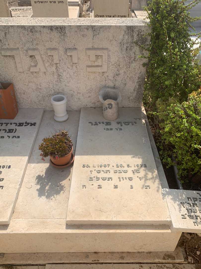 קברו של יוסף פייגר. תמונה 1