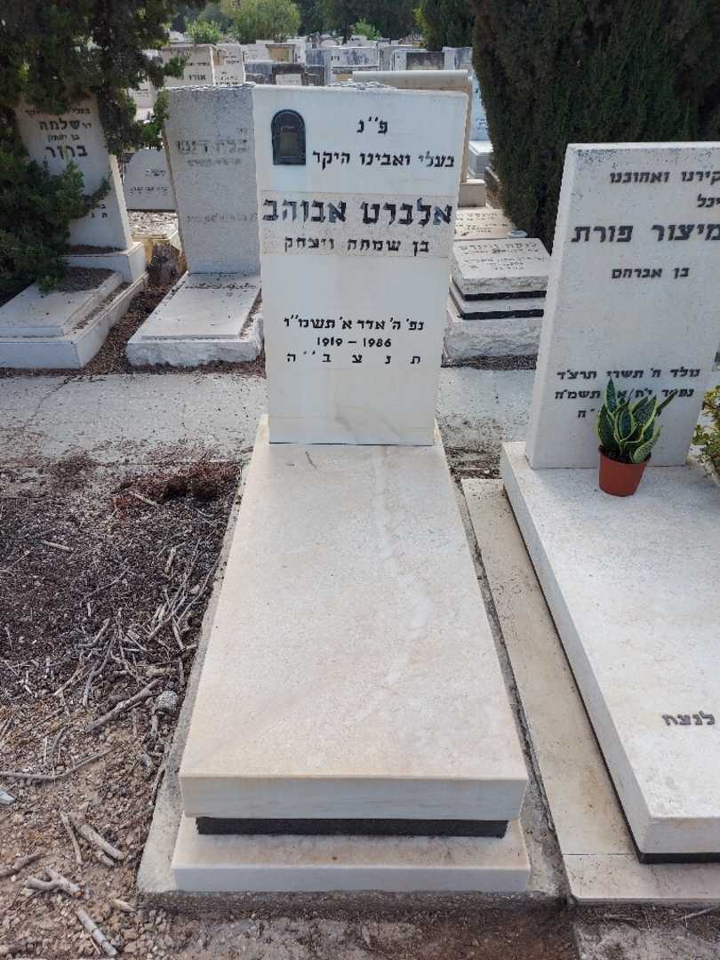 קברו של אלברט אבוהב