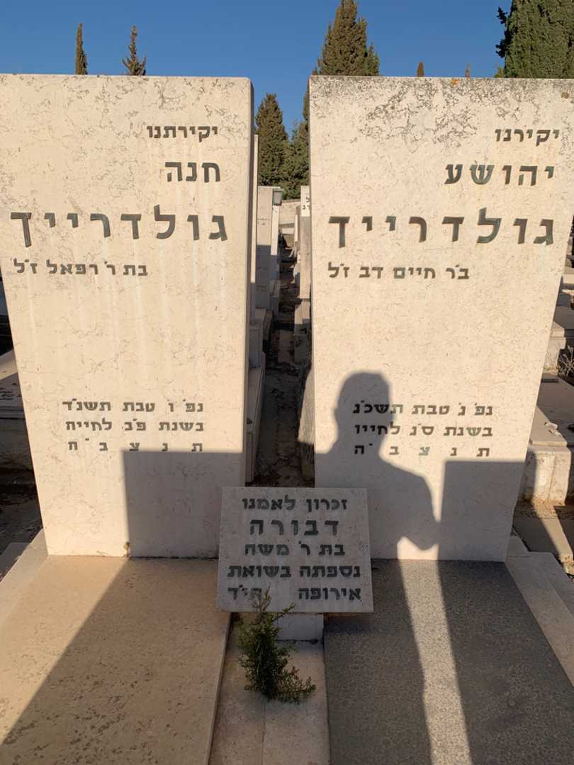 קברו של חנה גולדרייך. תמונה 1