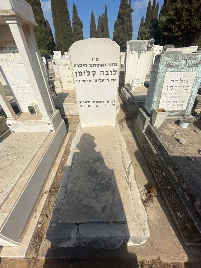 קברו של לובה קלימן