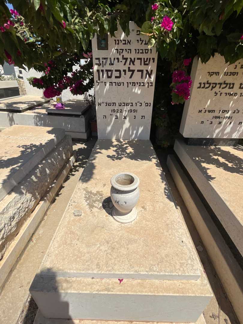 קברו של ישראל-יעקב ארליכסון