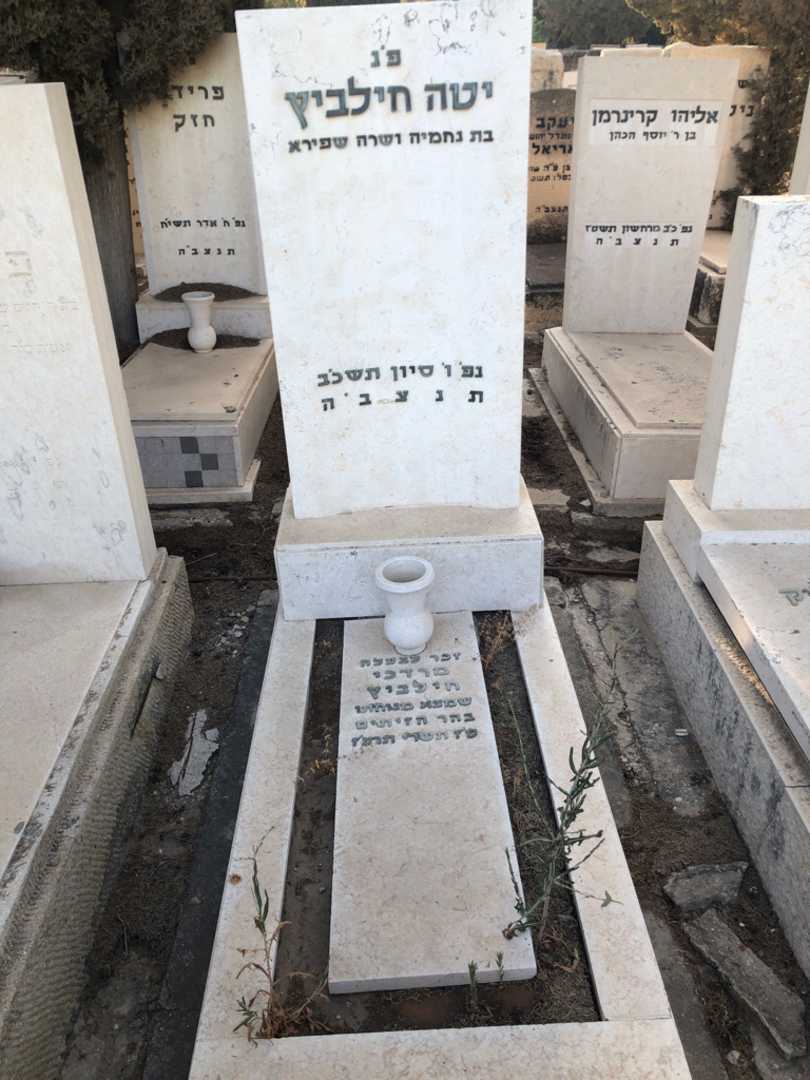 קברו של מרדכי חילביץ