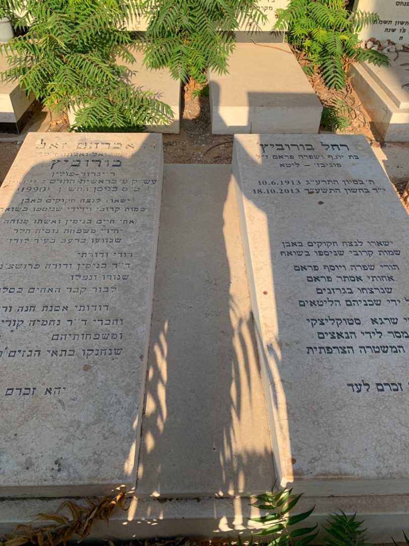 קברו של רחל בטרוביץ. תמונה 1