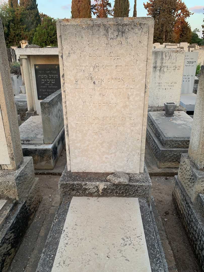 קברו של יוסף נטע טישלר