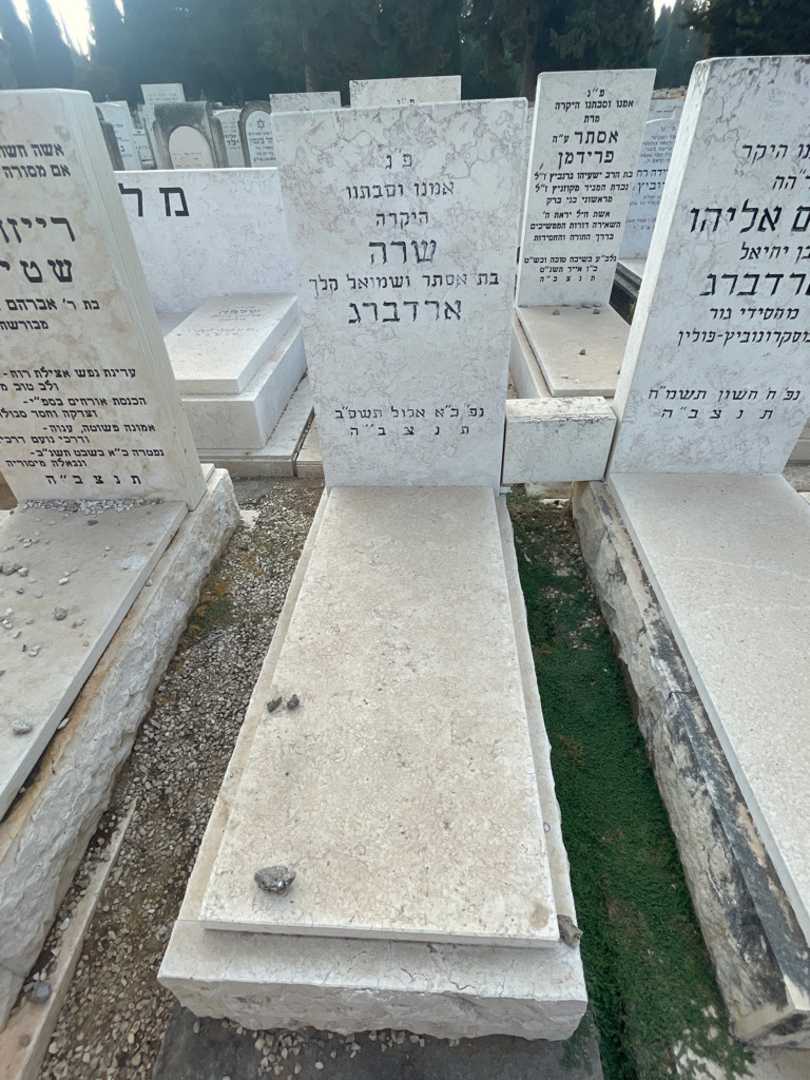 קברו של שרה ארדברג. תמונה 2