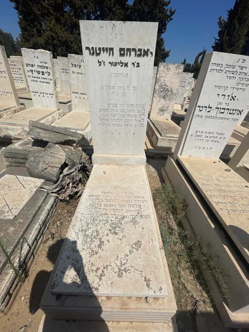 קברו של הניא חוה שכטר