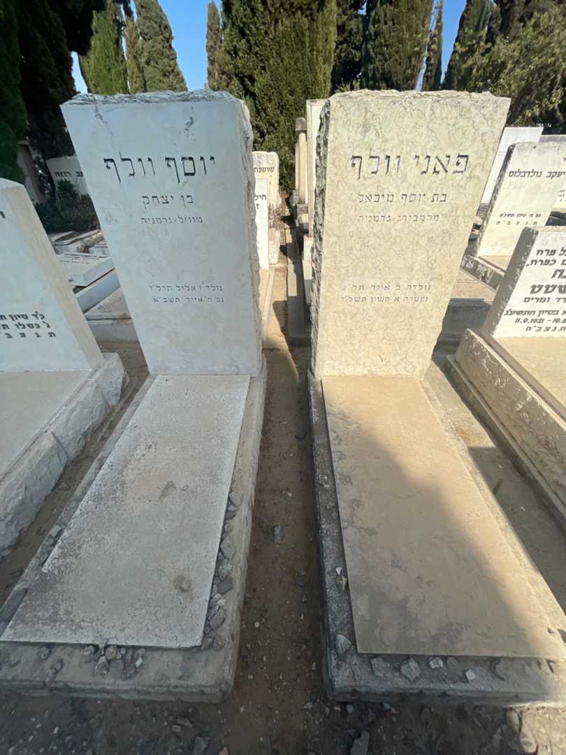 קברו של פאני וולף. תמונה 1
