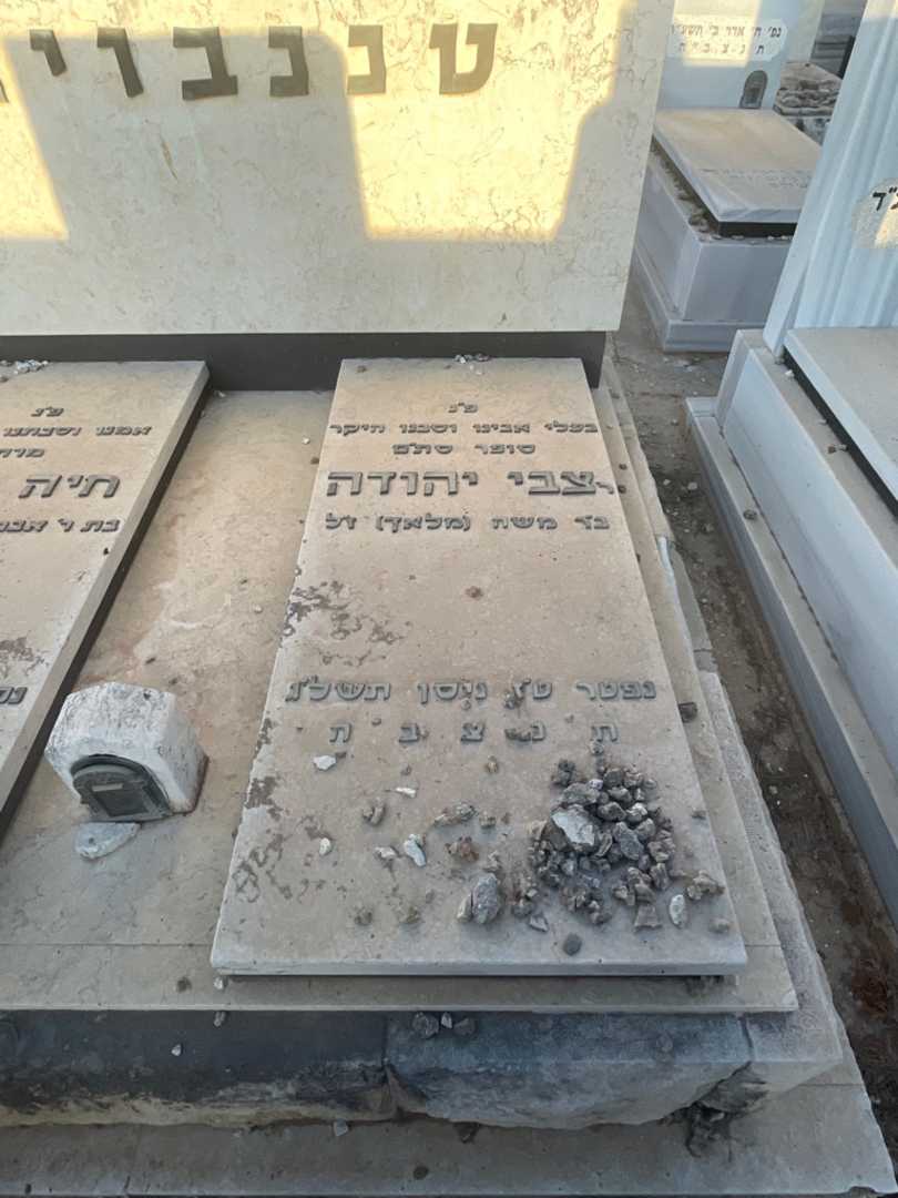 קברו של צבי יהודה טננבוים. תמונה 2