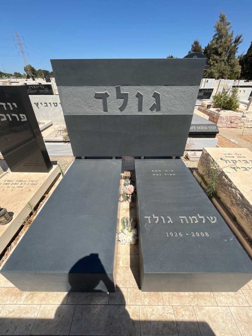 קברו של שלמה גולד. תמונה 2