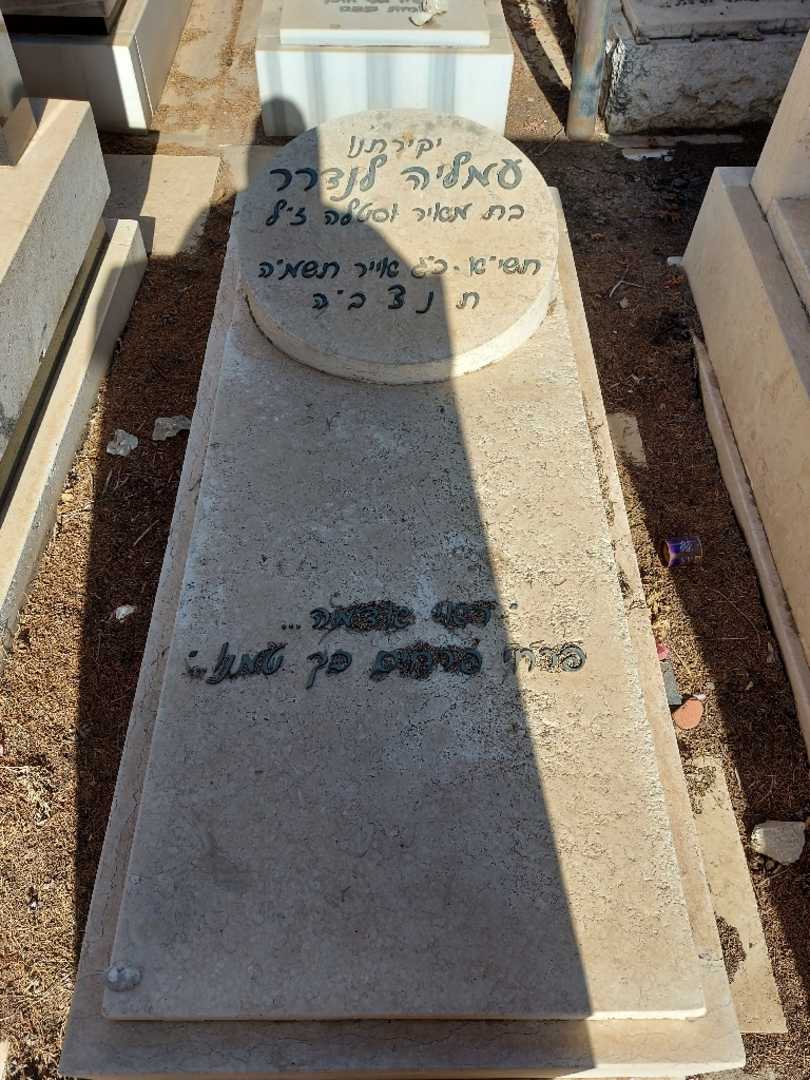 קברו של עמליה לנדרר