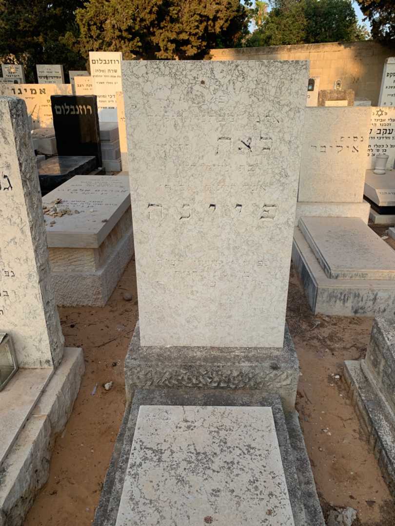 קברו של לאה פיינה