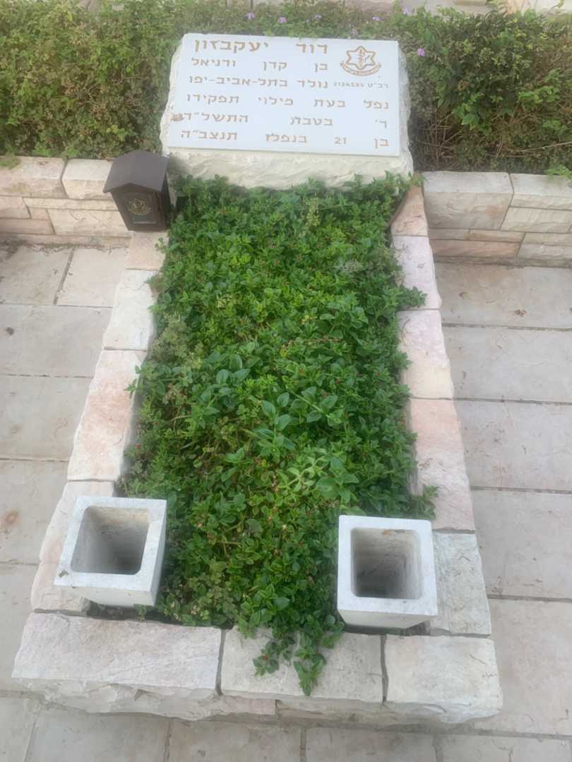 קברו של דוד יעקבזון