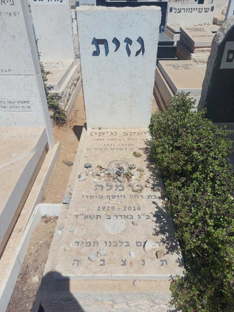 קברו של יעקב ג׳קי גזית