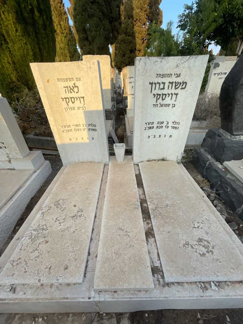 קברו של לאה דויסקי. תמונה 1