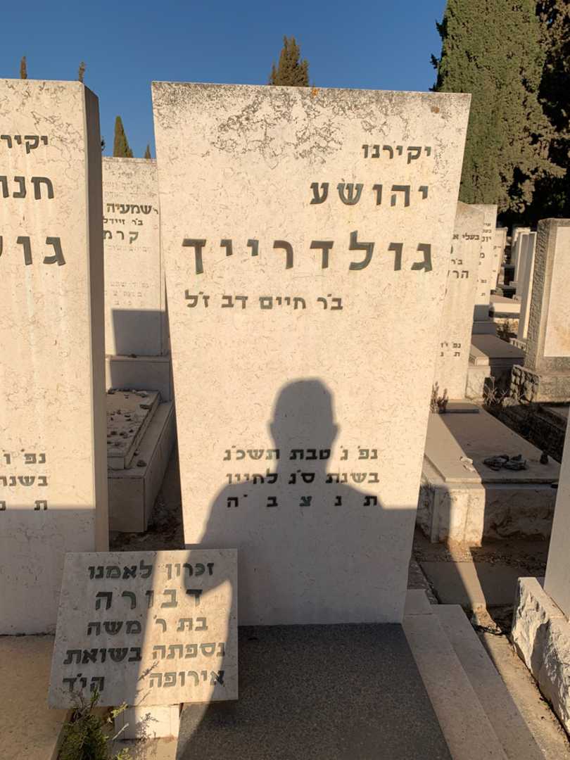 קברו של יהושע גולדרייך. תמונה 2