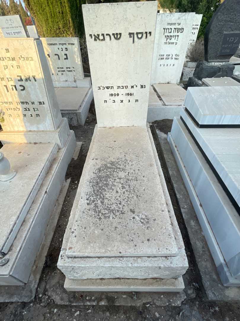 קברו של יוסף שרגאי