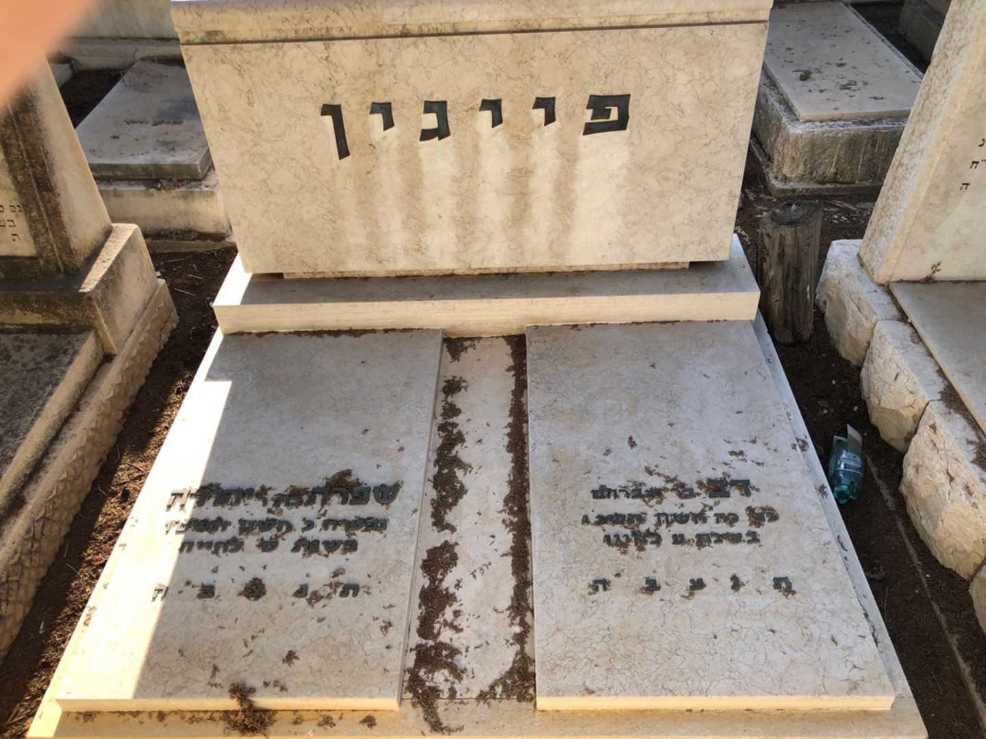 קברו של דב פייגין. תמונה 2