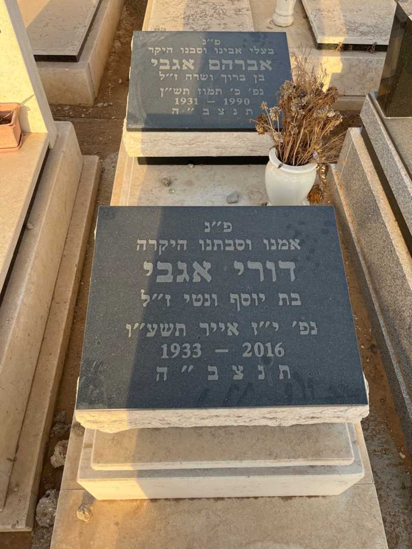 קברו של אברהם אגבי