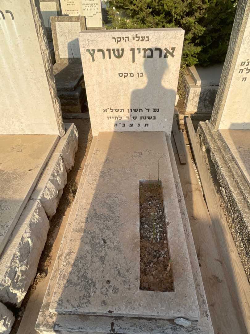 קברו של ארמין שורץ