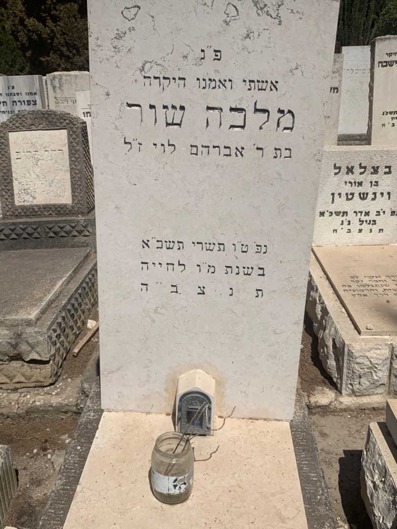 קברו של מלכה שור