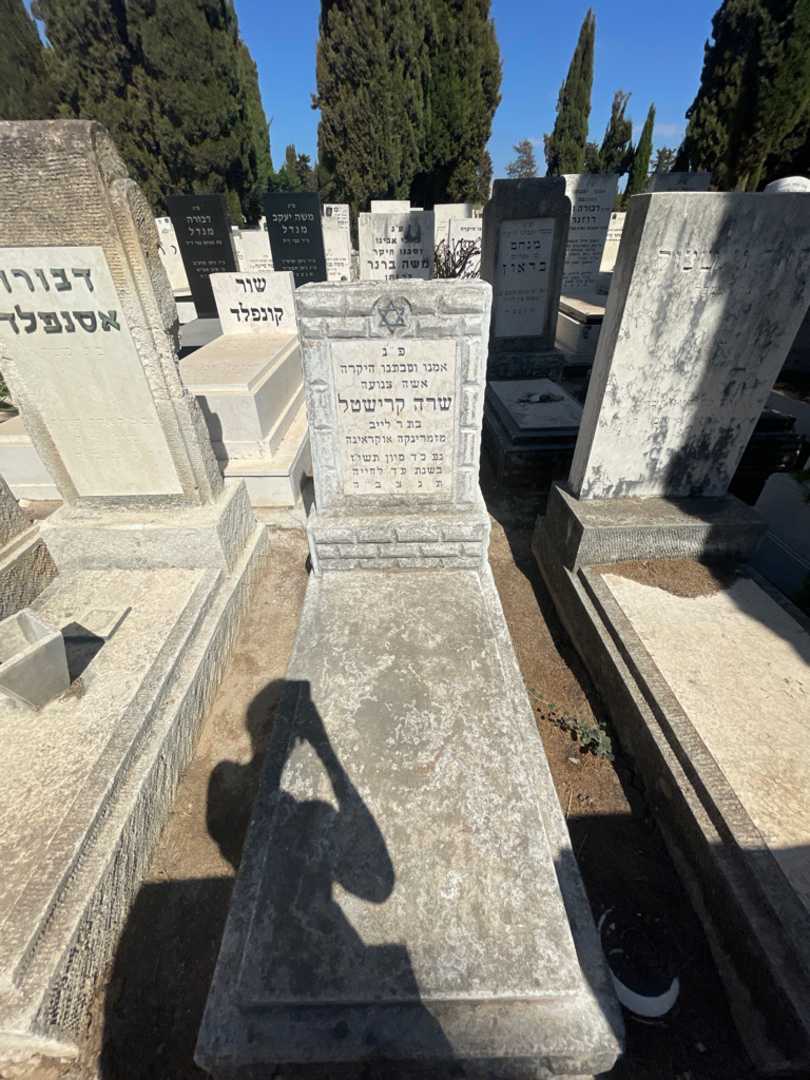 קברו של שרה קרישטל