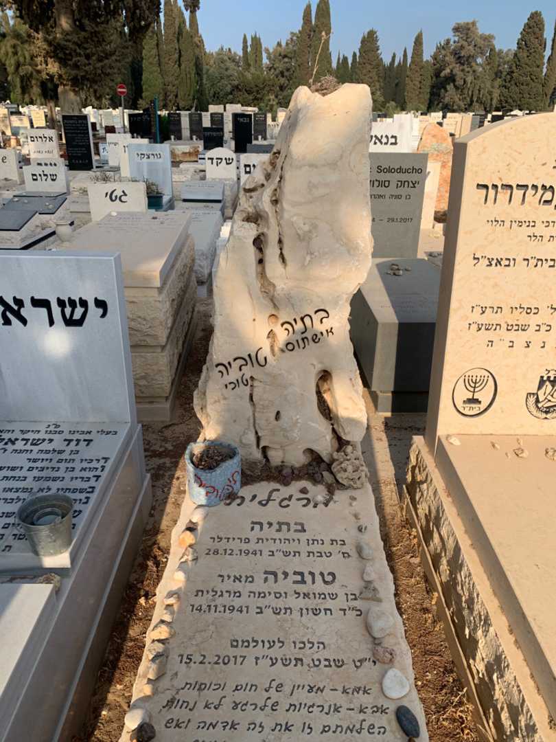 קברו של טוביה "מאיר" מרגלית. תמונה 1