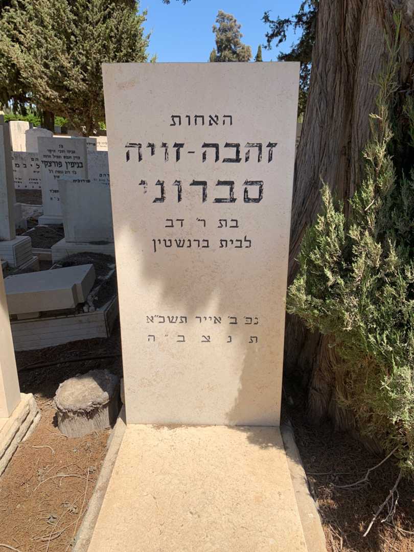 קברו של זהבה-זויה סברוני