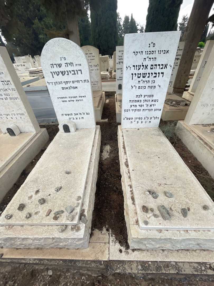 קברו של חיה שרה רובינשטין. תמונה 1