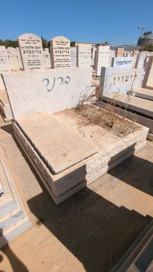 קברו של דניאל ברנר. תמונה 2