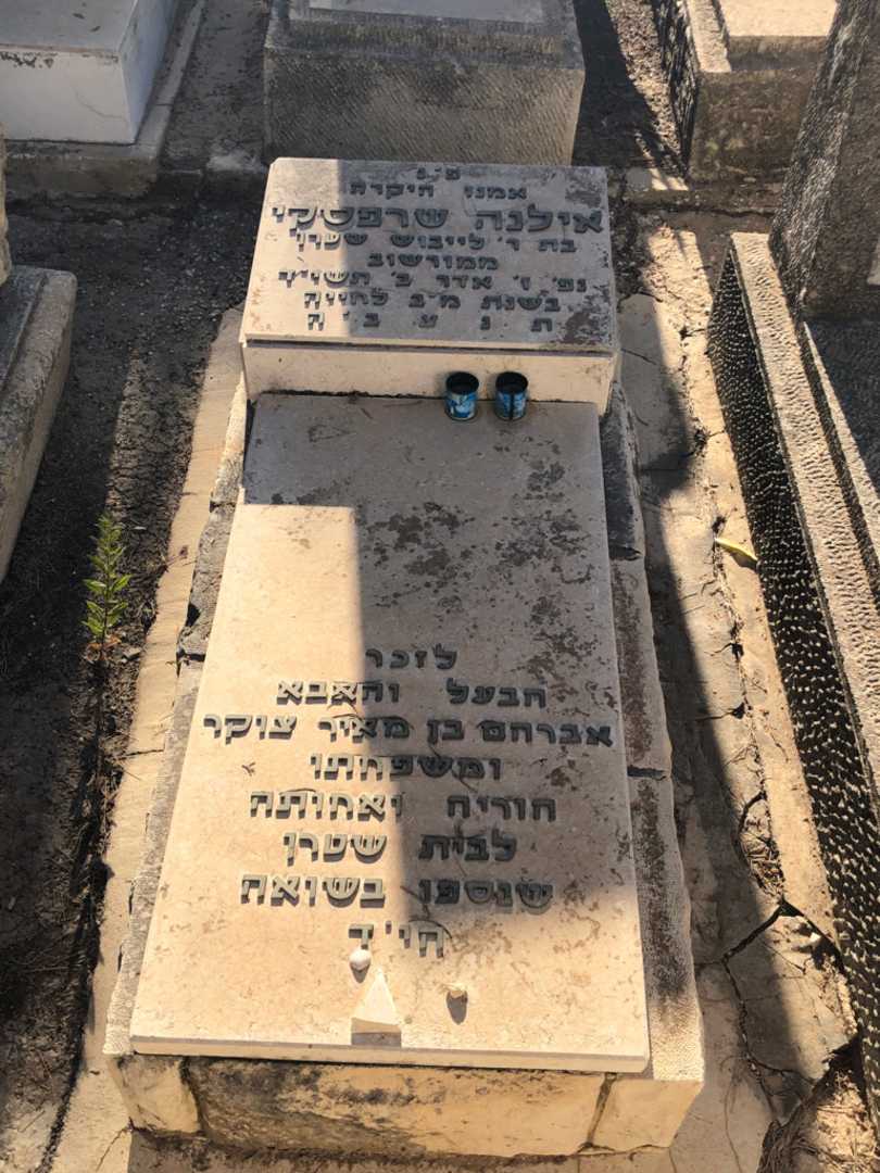 קברו של אברהם צוקר