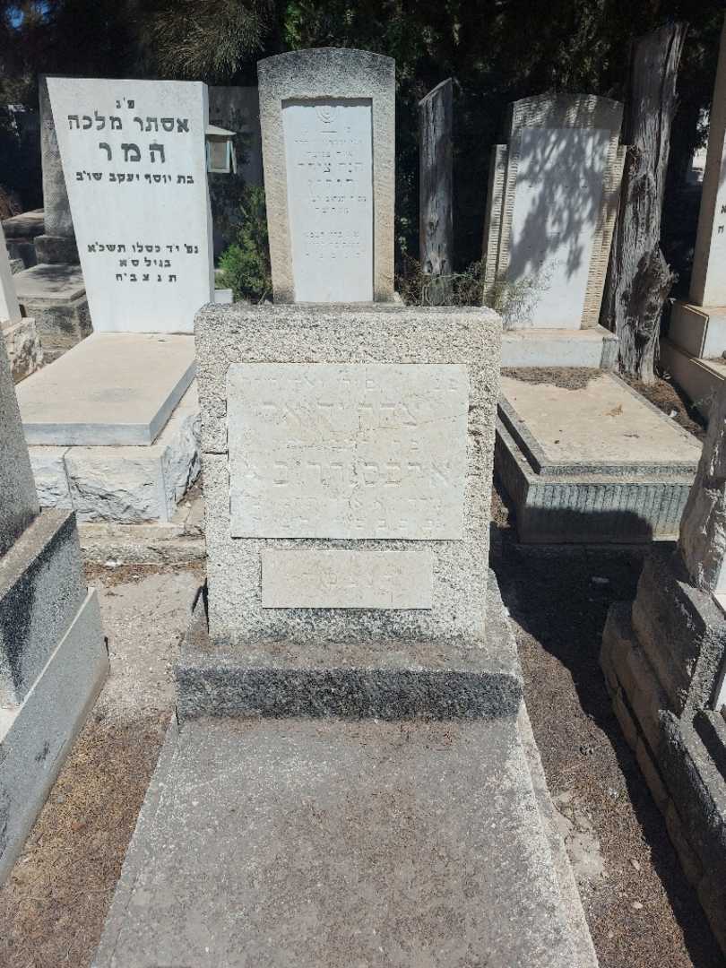 קברו של יצחק יהיאל אלכסנדרוב